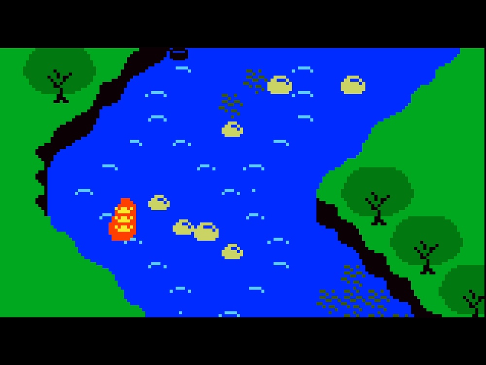 Gameplay of White Water for Intellivision